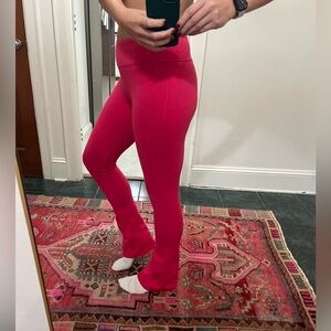 Splits59 Women's Vibrant Red Flare Leggings